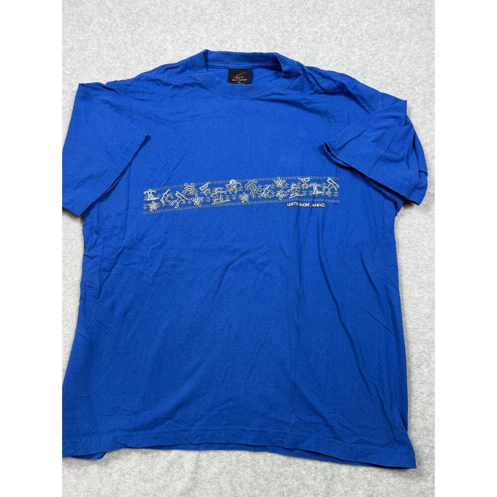 Vintage CH Gold Series Mens Size XL North Shore Hawaii Graphic T-Shirt